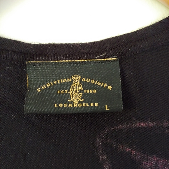 Christian Audigier Los Angeles Knit Tank Top Long Size Large - Picture 14 of 16